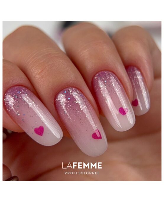 Unghie San Valentino H083 La Femme