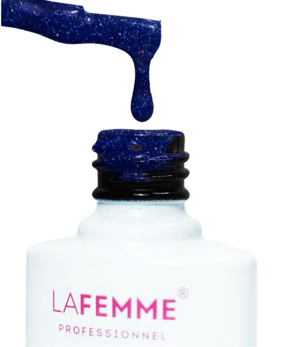 colore reale Blu Coprente mini glitter Argento e Fucsia H245