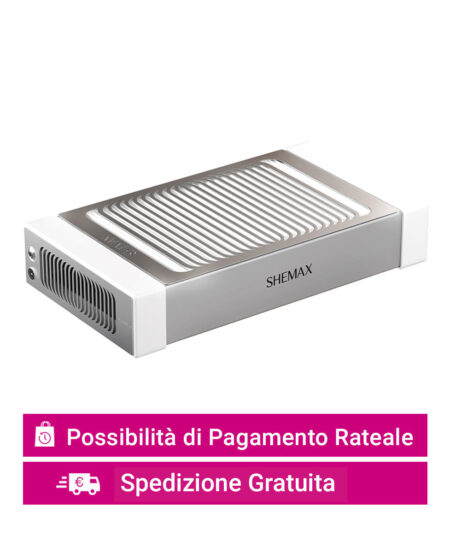 aspiratore unghie da tavolo shemax style pro bianco
