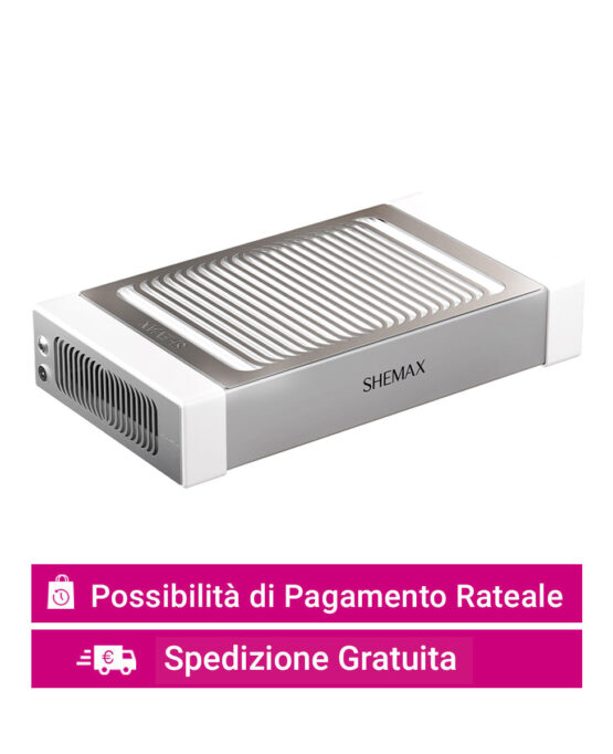 aspiratore unghie da tavolo shemax style pro bianco