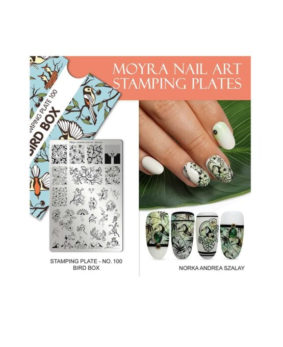 Moyra_nail_art_stamping_plate_Inspirations_100_Bird-box