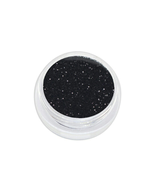 Polvere glitter olografica - Nero