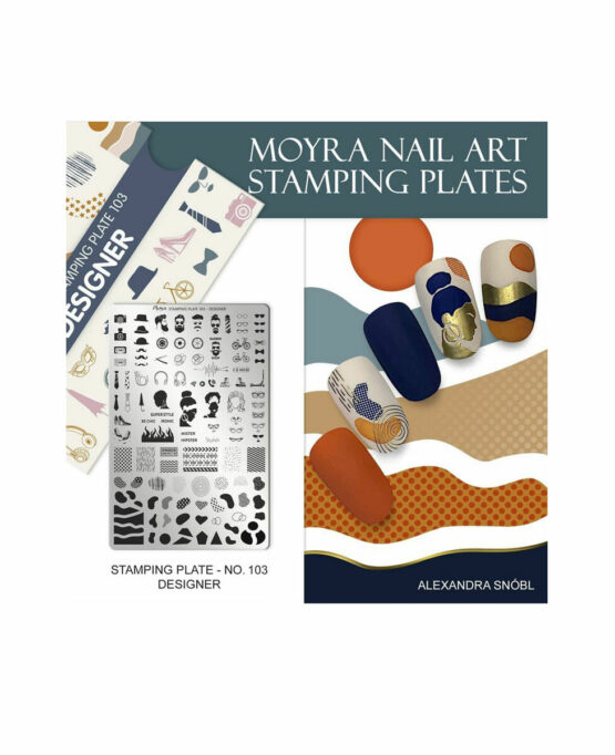 piastra stamping 103 designer moyra