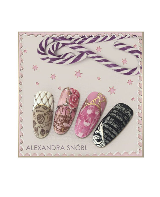 Gastromania Moyra Nail Art Facile idee 5 minuti stamping Moyra