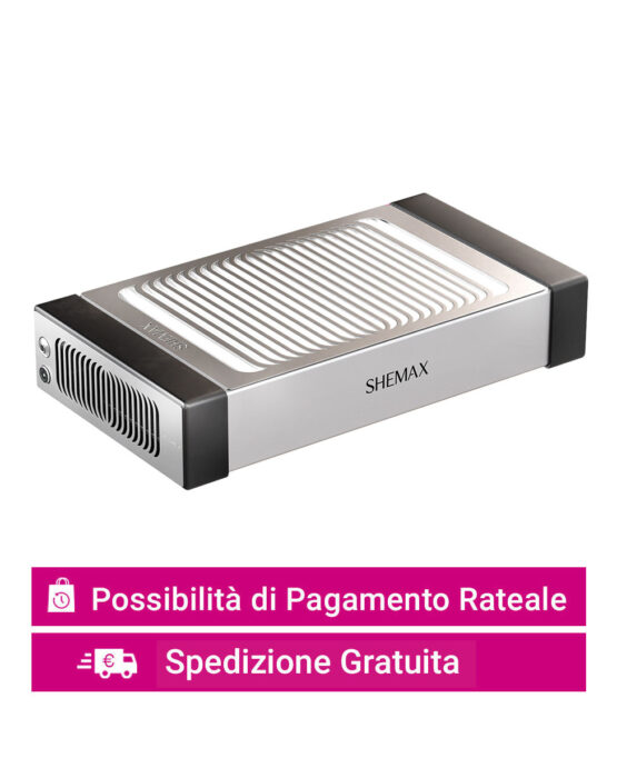 aspiratore unghie shemax nero black dust collector