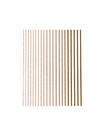 Strisce Adesive Bronzo Sticker Nailart