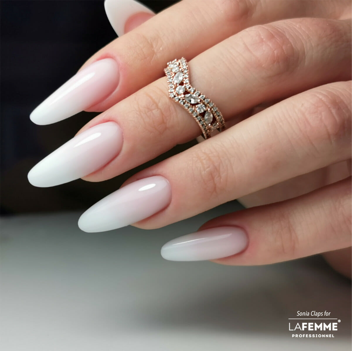 Unghie Babyboomer - Gel per unghie Frozen