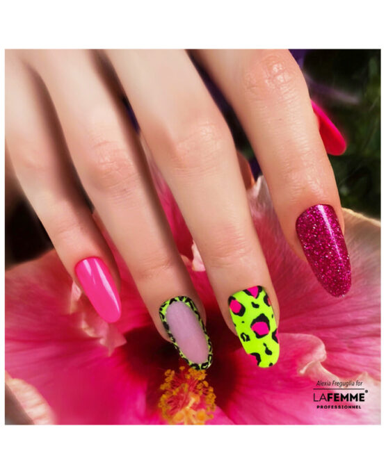 Semipermanente h307 Juicy Pitaya Rosa Glitter