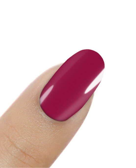 Smalto gel unghie magenta inverno