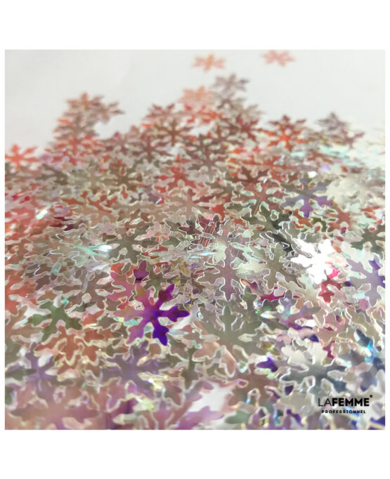 Decorazioni sottili Snow Flakes sunset