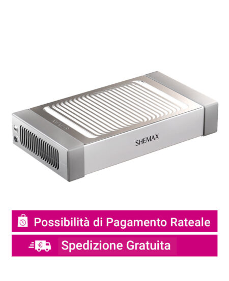 aspiratore unghie shemax dust collector grey