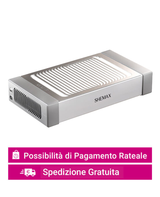aspiratore unghie shemax dust collector grey