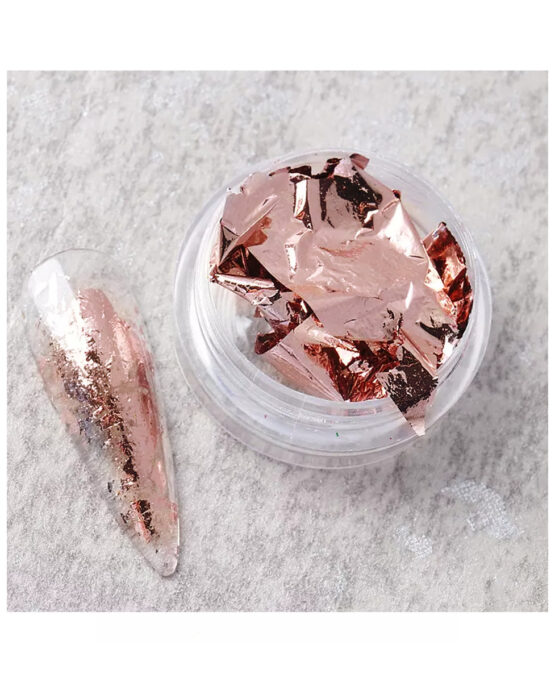 Foglia decorativa - Oro Rosa 2