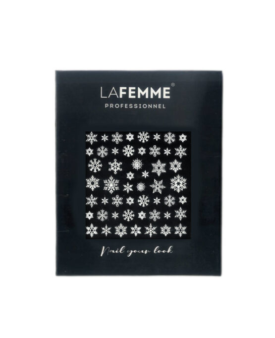 Sticker di Natale 3D - Fiocchi di neve - Winter Wonderland