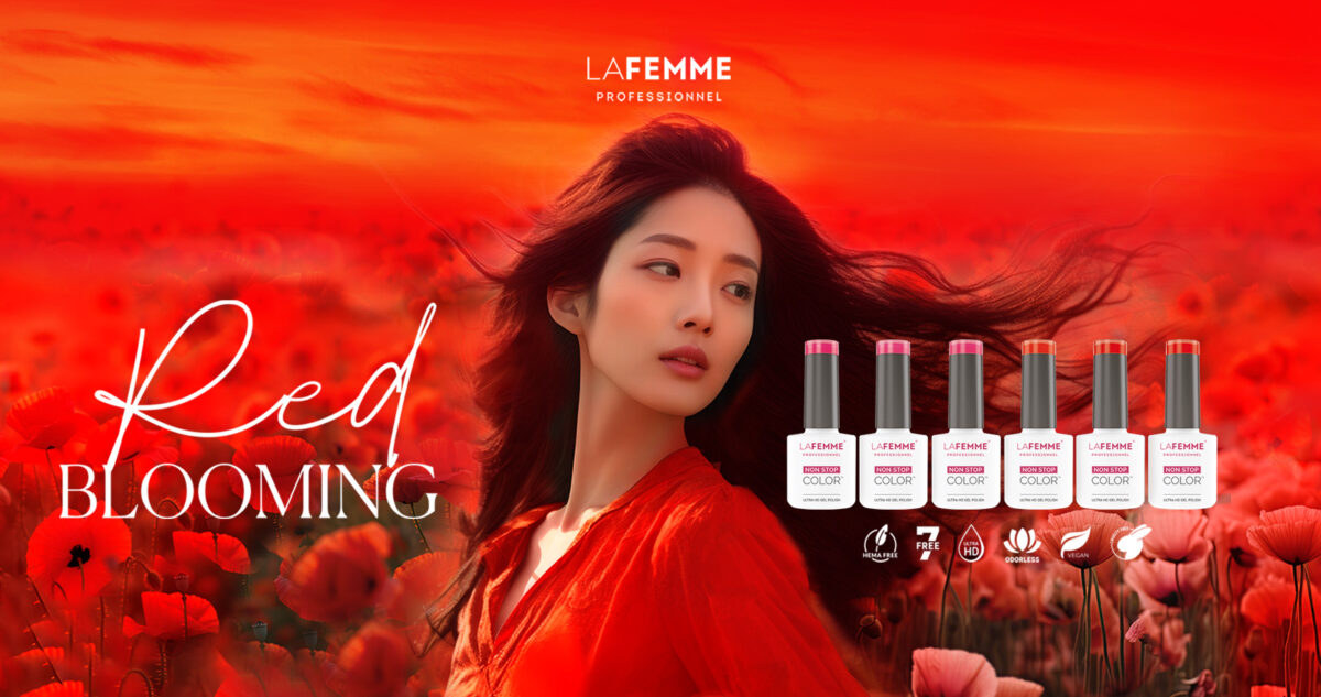 Red Blooming Red Collection Semipermanenti Rossi La Femme 2024