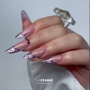 French Muretto Effetto Sottovetro - Gel Unghie