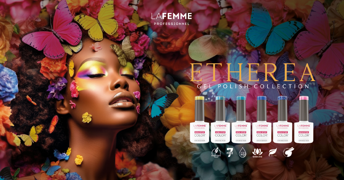 Etherea Gel Polish Collection La Femme 2024