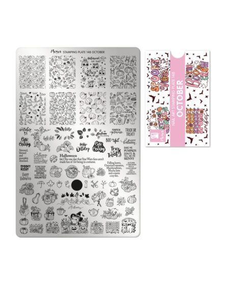 Piastra Moyra Stamping Unghie 148 - October