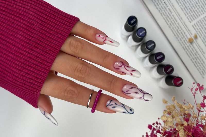 Unghie con Fiori anche in Inverno!
