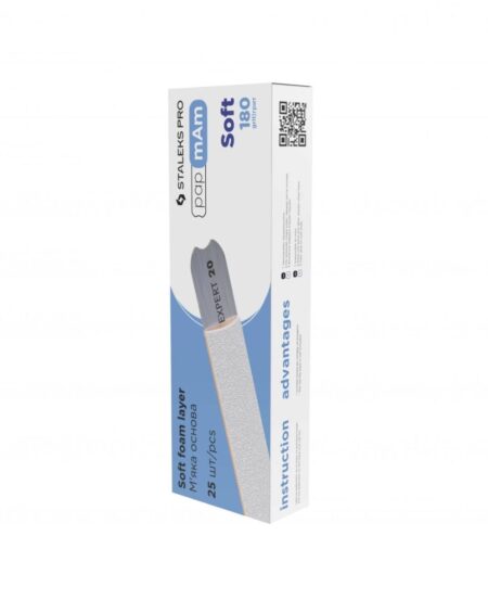 Ricambi papmAm Lima Soft Base Dritta 180grit Staleks - EXPERT 20 - 25pz DFCE-20-180-25W