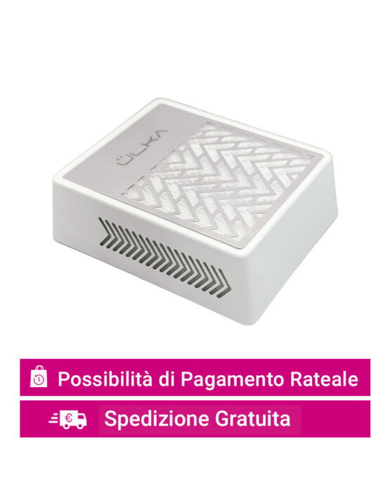aspiratore unghie tavolo ulka handy bianco