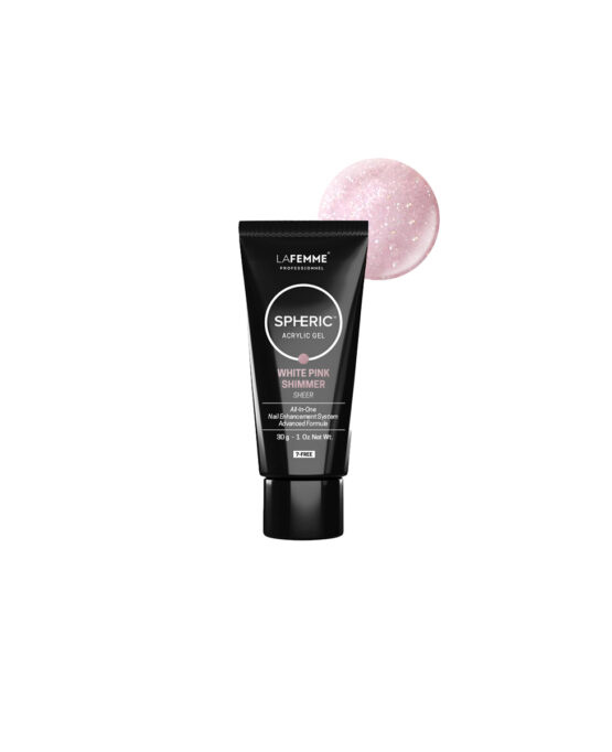 Spheric Acrygel Rosa Glitter Shimmer