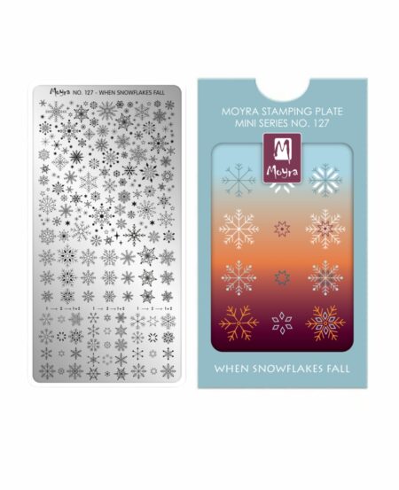 Mini Piastra Stamping Moyra® 127 - When Snowflakes Fall