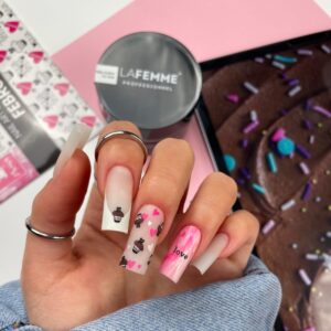 Nail Art San Valentino Stamping
