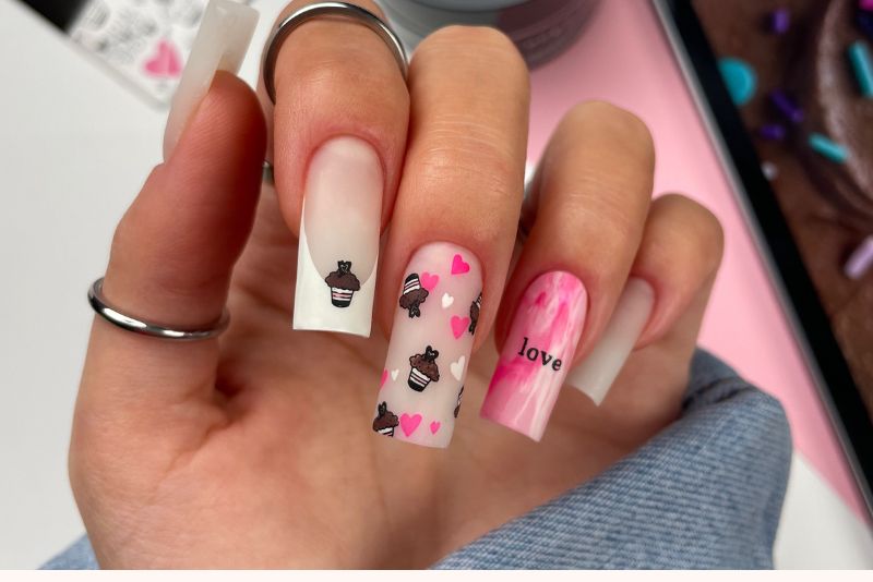 Nail Art di San Valentino
