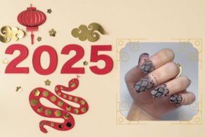 Unghie capodanno cinese 2025 oroscopo nail art