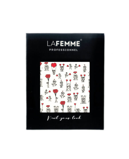 stickers unghie per San Valentino con cuori