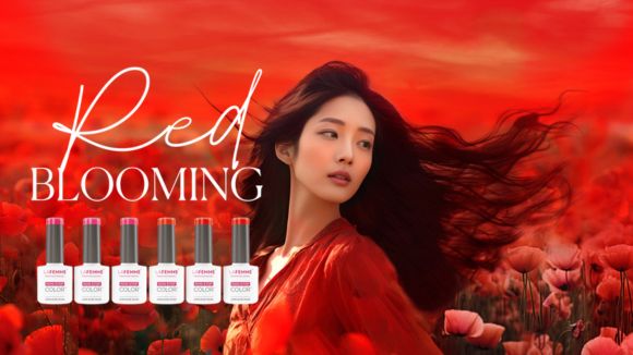 Red Blooming Desktop
